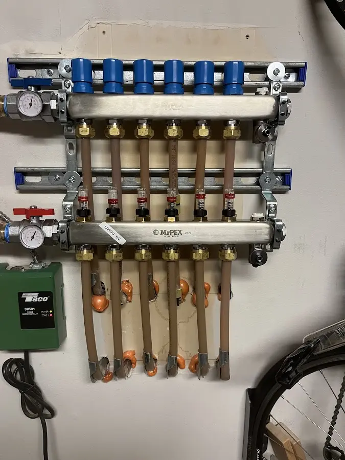 Plumber performing Leak Detection at a residential property in Winnsboro